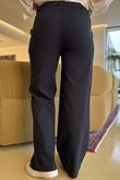  Luxury Wide Leg Magic Trouser Black